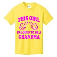 This Girl Is Going To Be A Grandma Kids T-Shirt