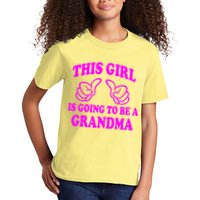 This Girl Is Going To Be A Grandma Kids T-Shirt