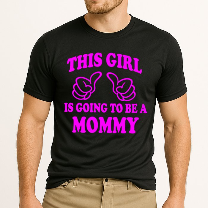 This Girl Is Going To Be A Mommy Cooling Performance Crew T-Shirt