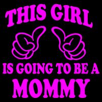 This Girl Is Going To Be A Mommy Cooling Performance Crew T-Shirt
