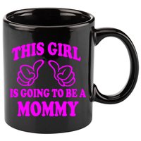 This Girl Is Going To Be A Mommy 11oz C Handle Ceramic Mug