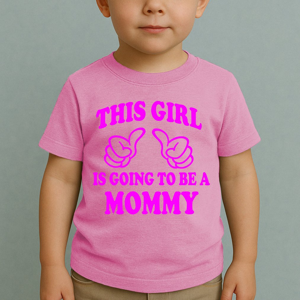 This Girl Is Going To Be A Mommy Toddler T-Shirt