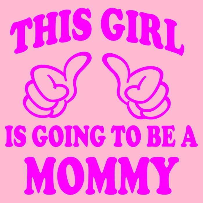 This Girl Is Going To Be A Mommy Toddler T-Shirt