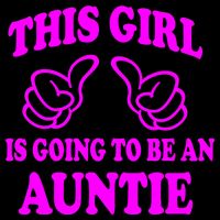 This Girl Is Going To Be An Auntie Wool Snapback Cap