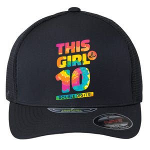 This Girl Is Now 10 Double Digits Flexfit Unipanel Trucker Cap