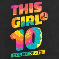 This Girl Is Now 10 Double Digits Premium Pullover Hoodie