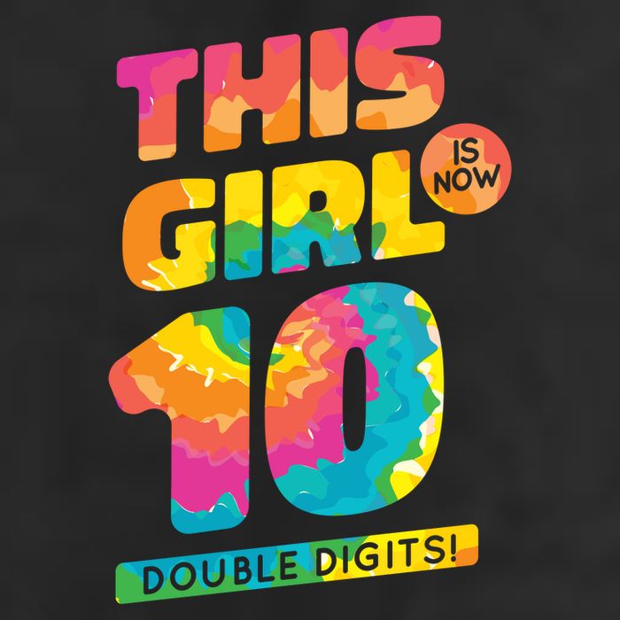 This Girl Is Now 10 Double Digits Premium Pullover Hoodie