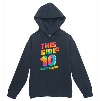 This Girl Is Now 10 Double Digits Urban Pullover Hoodie