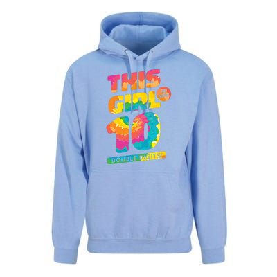 This Girl Is Now 10 Double Digits Unisex Surf Hoodie