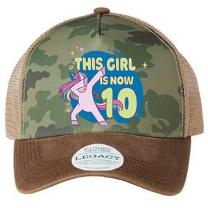 This Girl Is Now 10 Years Old Legacy Tie Dye Trucker Hat