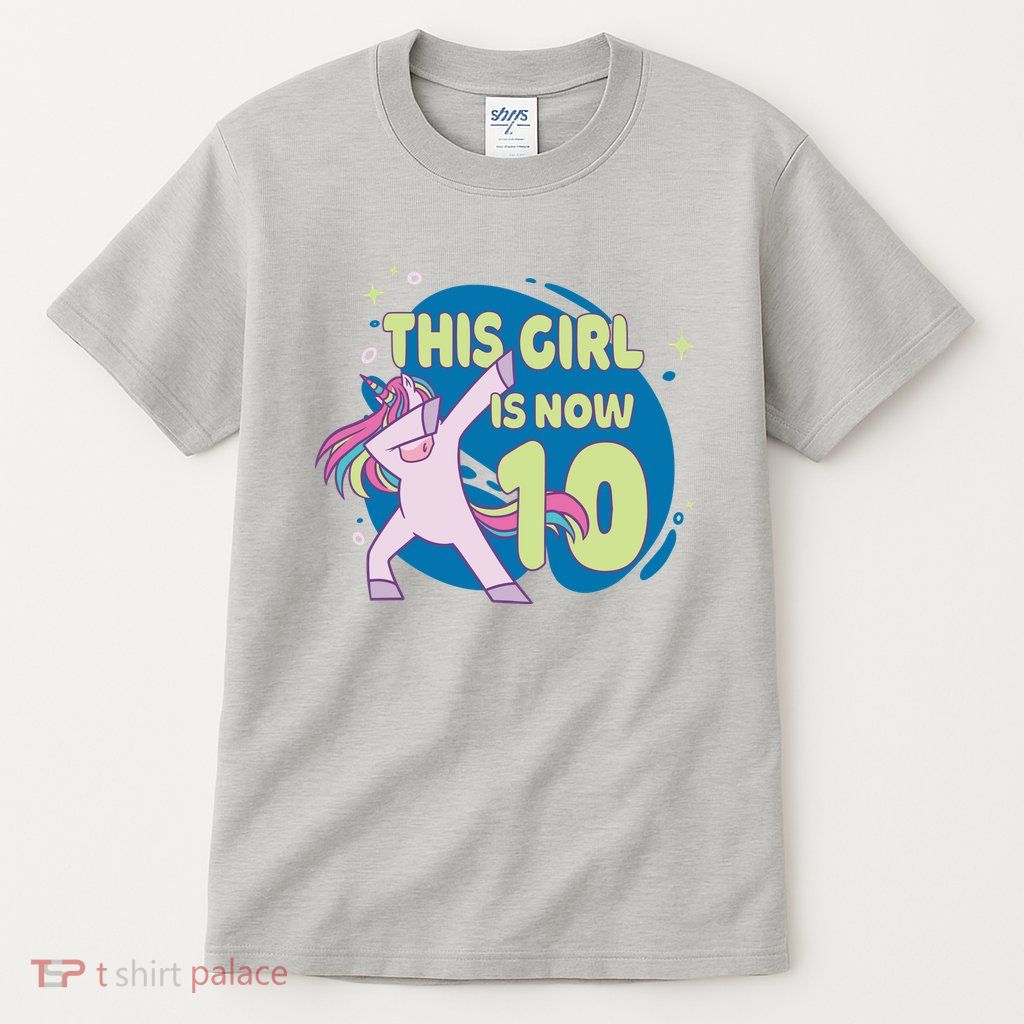 This Girl Is Now 10 Years Old Tall T-Shirt