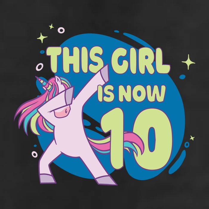 This Girl Is Now 10 Years Old 7 Panel Mesh Trucker Snapback Hat