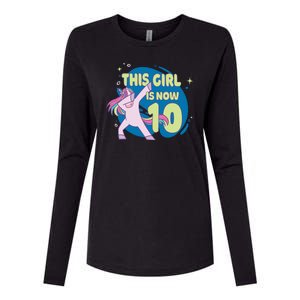 This Girl Is Now 10 Years Old Womens Cotton Relaxed Long Sleeve T-Shirt