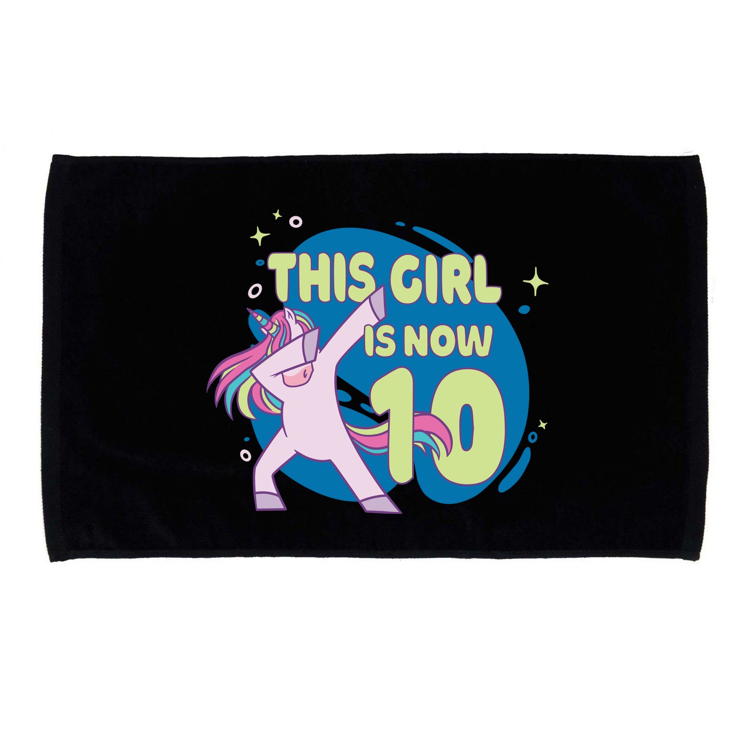 This Girl Is Now 10 Years Old Microfiber Hand Towel