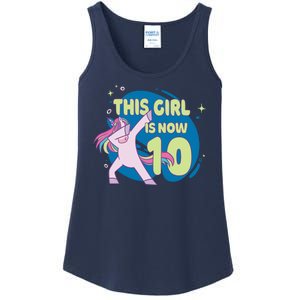 This Girl Is Now 10 Years Old Ladies Essential Tank