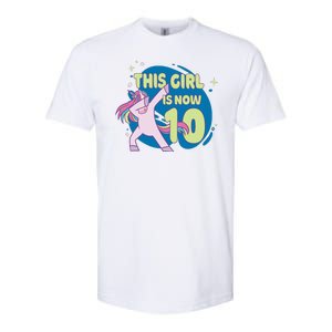 This Girl Is Now 10 Years Old Softstyle CVC T-Shirt