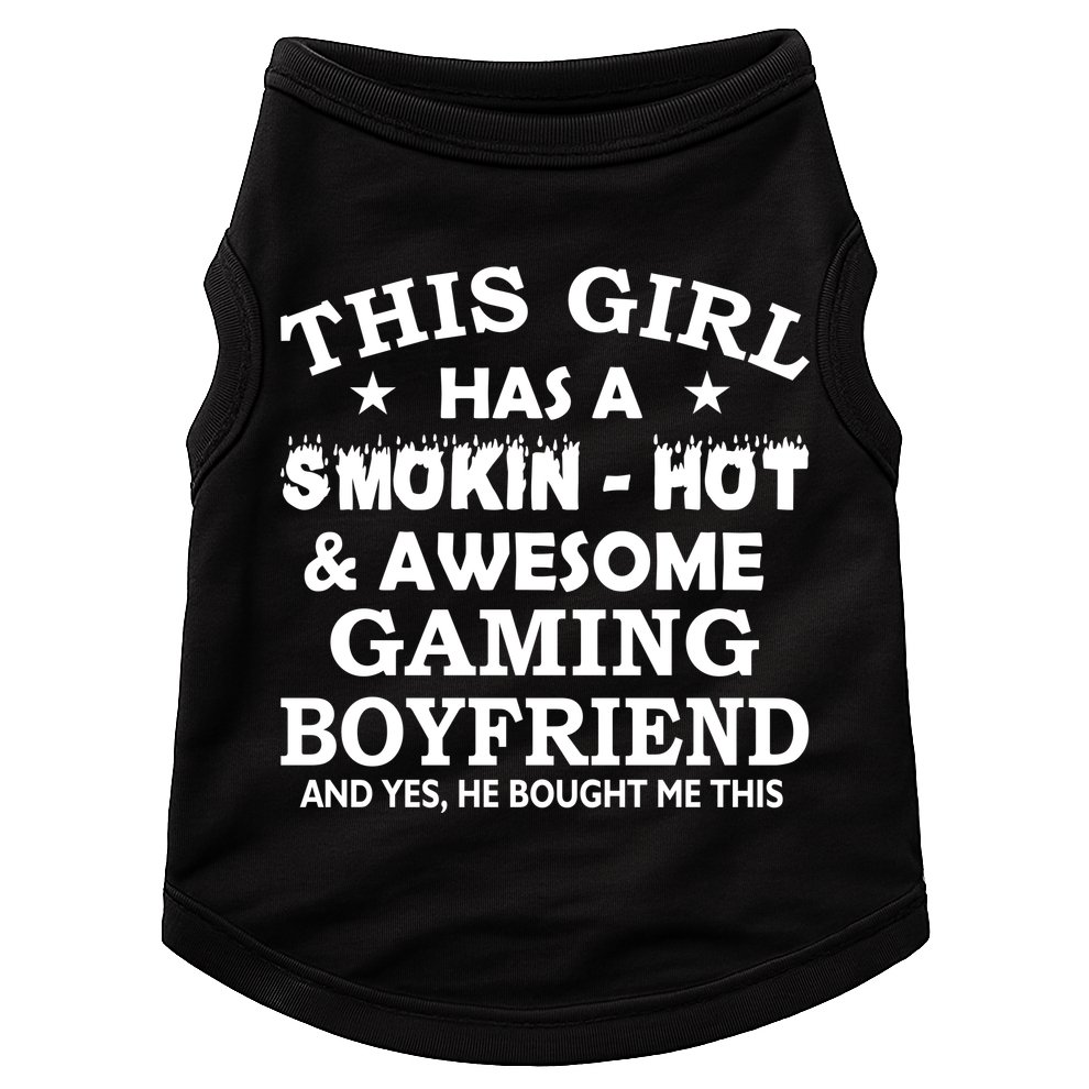 This Girl Is Taken By Smokin Hot Awesome Gaming Boyfriend Doggie Tank