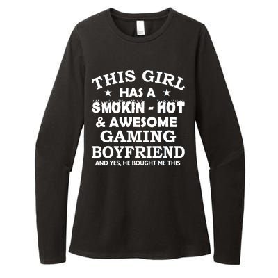 This Girl Is Taken By Smokin Hot Awesome Gaming Boyfriend Womens CVC Long Sleeve Shirt