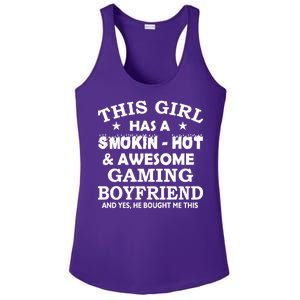 This Girl Is Taken By Smokin Hot Awesome Gaming Boyfriend Ladies PosiCharge Competitor Racerback Tank