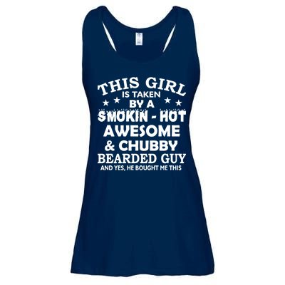 This Girl Is Taken By Smokin Hot Chubby Bearded Guy Ladies Essential Flowy Tank