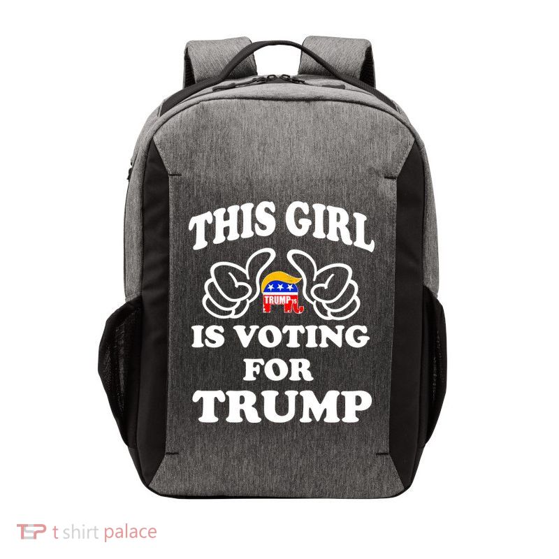 This Girl Is Voting For Trump Vector Backpack