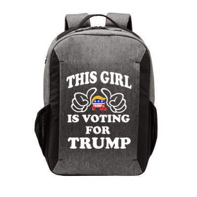 This Girl Is Voting For Trump Vector Backpack