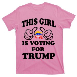 This Girl Is Voting For Trump T-Shirt