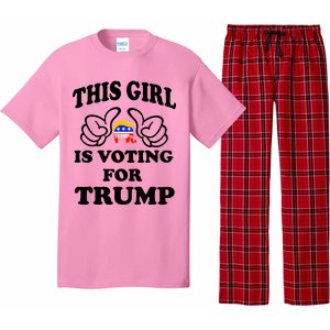 This Girl Is Voting For Trump Pajama Set