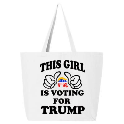 This Girl Is Voting For Trump 25L Jumbo Tote