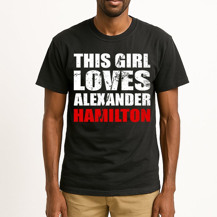 This Girl Loves Alexander Hamilton Tall T-Shirt