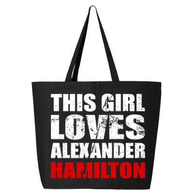 This Girl Loves Alexander Hamilton 25L Jumbo Tote