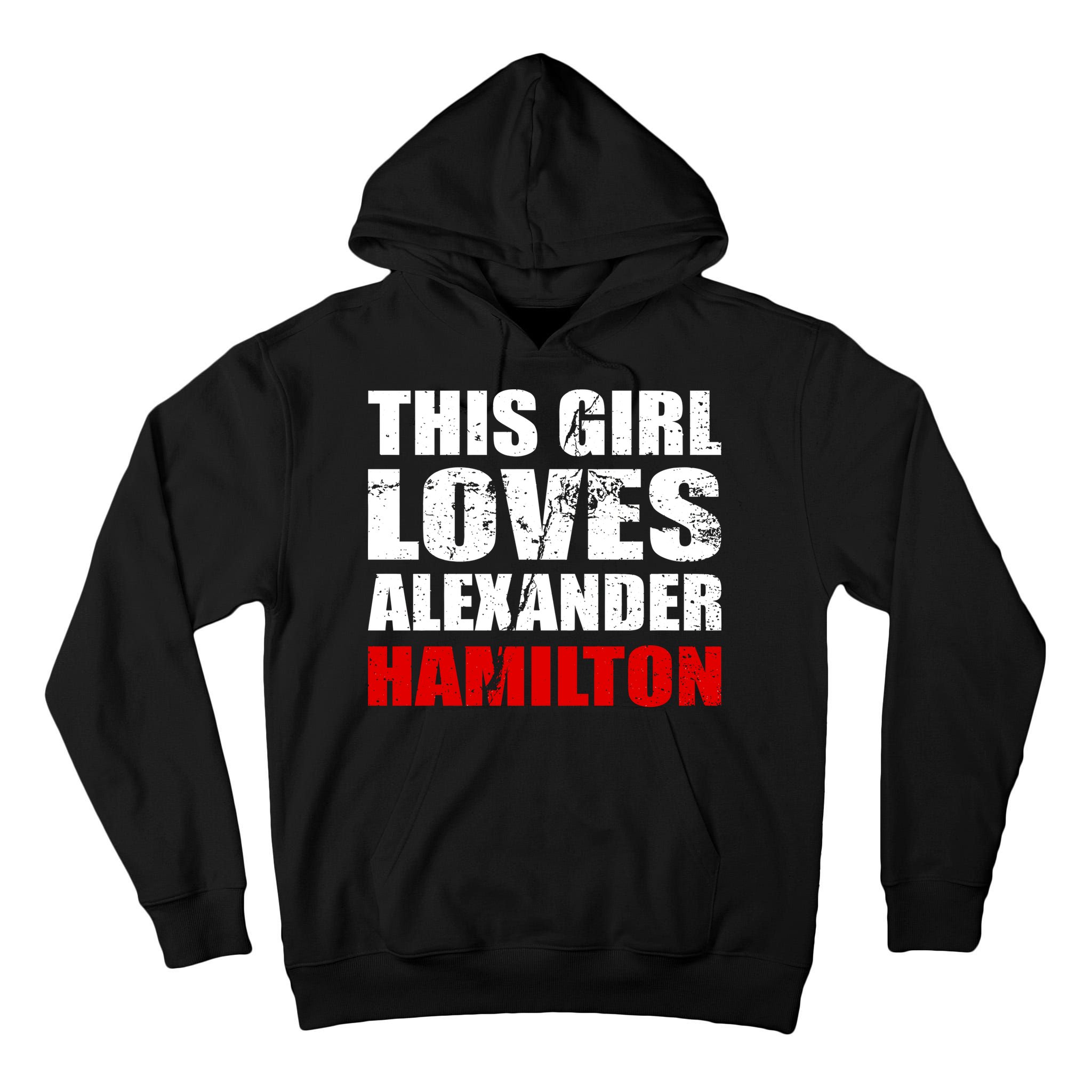 This Girl Loves Alexander Hamilton Tall Hoodie
