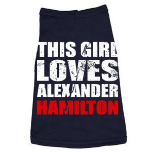 This Girl Loves Alexander Hamilton Doggie Tank