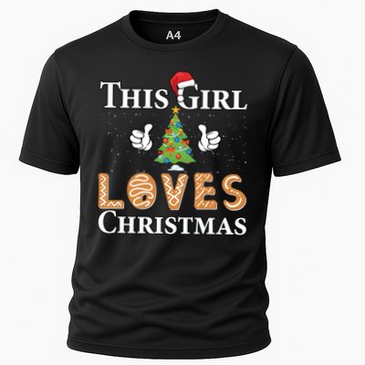 This Girl Loves Christmas Performance Shirt