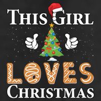 This Girl Loves Christmas Beanie