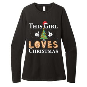 This Girl Loves Christmas Womens CVC Long Sleeve Shirt