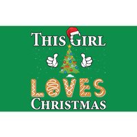 This Girl Loves Christmas Bumper Sticker