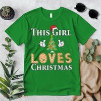 This Girl Loves Christmas Premium T-Shirt