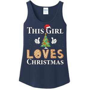 This Girl Loves Christmas Ladies Essential Tank