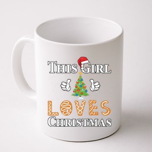 This Girl Loves Christmas Coffee Mug