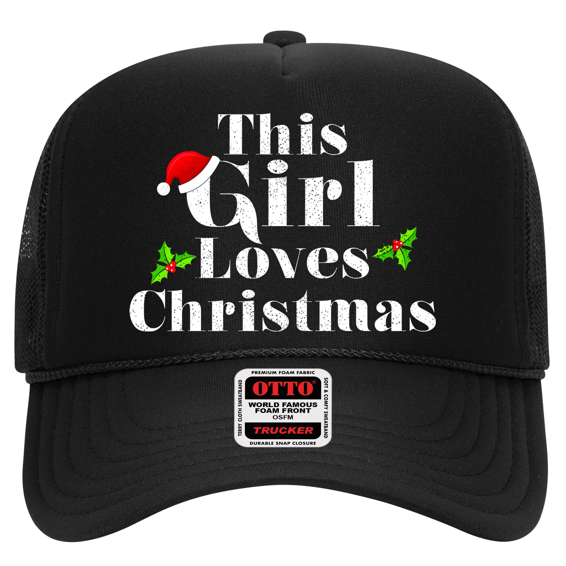 This Girl Loves Christmas Cute Hat