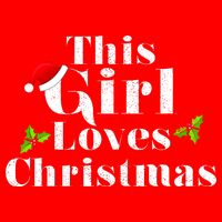 This Girl Loves Christmas Cute 16 in Basic Backpack