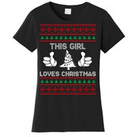 This Girl Loves Christmas Ugly Christmas Women's T-Shirt