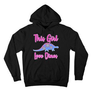 This Girl Loves Dino Hoodie