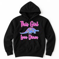 This Girl Loves Dino Hoodie