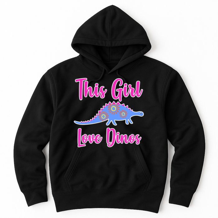 This Girl Loves Dino Hoodie