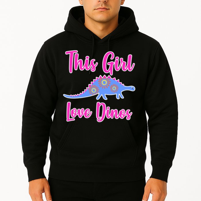 This Girl Loves Dino Hoodie