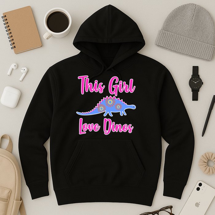 This Girl Loves Dino Hoodie
