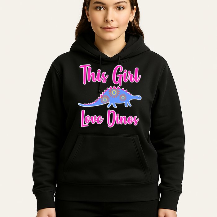 This Girl Loves Dino Hoodie