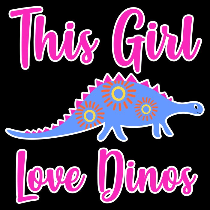 This Girl Loves Dino Hoodie